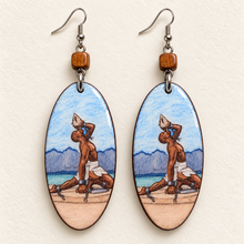 Load image into Gallery viewer, "Nèg Mawon" Earrings