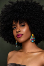 Load image into Gallery viewer, Kale Pwa - Teardrop Earrings