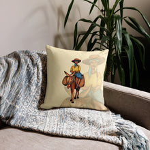 Load image into Gallery viewer, Bourik Pillow - Brown & Beige