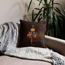 Load image into Gallery viewer, Bourik Pillow - Brown & Beige