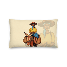Load image into Gallery viewer, Bourik Pillow - Brown & Beige
