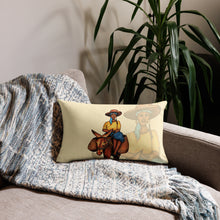 Load image into Gallery viewer, Bourik Pillow - Brown & Beige
