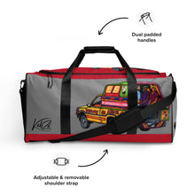 Load image into Gallery viewer, TapTap - Red & Gray Duffel bag