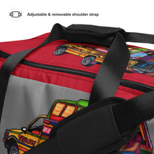 Load image into Gallery viewer, TapTap - Red & Gray Duffel bag