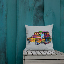 Load image into Gallery viewer, Taptap Pillow - Blue/Grey