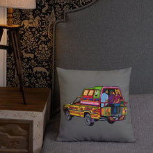 Load image into Gallery viewer, Taptap Pillow - Red/Dark Grey