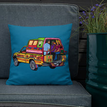 Load image into Gallery viewer, Taptap Pillow - Blue/Grey