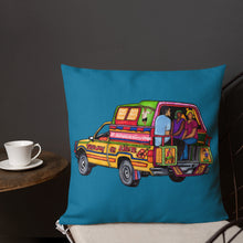 Load image into Gallery viewer, Taptap Pillow - Blue/Grey