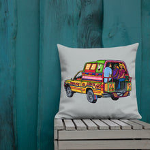 Load image into Gallery viewer, Taptap Pillow - Blue/Grey