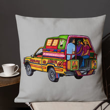 Load image into Gallery viewer, Taptap Pillow - Blue/Grey