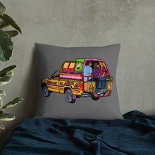 Load image into Gallery viewer, Taptap Pillow - Red/Dark Grey