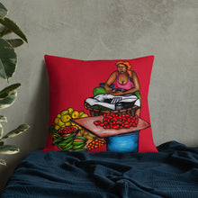 Load image into Gallery viewer, Kale Pwa Pillow - Red