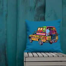 Load image into Gallery viewer, Taptap Pillow - Blue/Grey