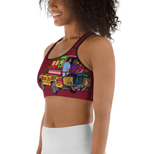 Load image into Gallery viewer, Taptap - Sports Bra - Red