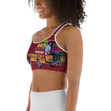 Load image into Gallery viewer, Taptap - Sports Bra - Red