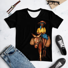 Load image into Gallery viewer, Bourik - Women's T-shirt - Black