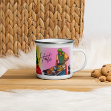 Load image into Gallery viewer, Fanm Lakay Enamel Mug
