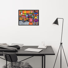 Load image into Gallery viewer, Trafik Lokal Framed poster