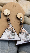 Load image into Gallery viewer, "Koule Kafe" Earrings
