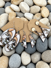 Load image into Gallery viewer, "Koule Kafe" Earrings
