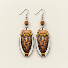 Load image into Gallery viewer, Medium "Tanbou" Earrings - (Various Colors)
