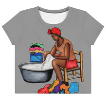 Load image into Gallery viewer, Lesiv Crop Tee - Gray
