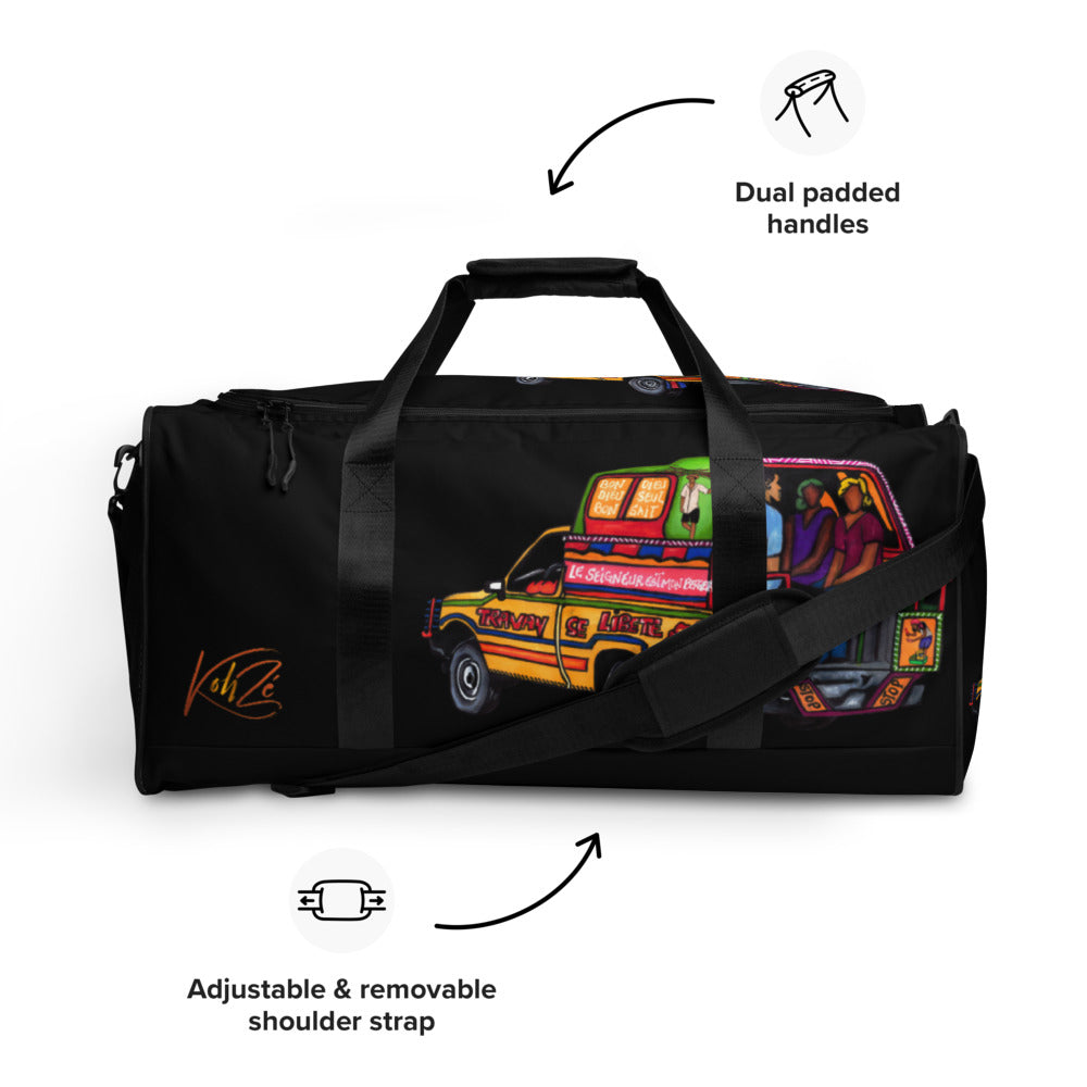 Taptap Black Duffel bag