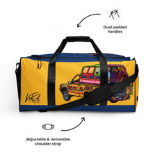 Load image into Gallery viewer, TapTap - Yellow &amp; Blue Duffel bag

