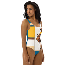 Load image into Gallery viewer, Bourik Stripe One-Piece Swimsuit
