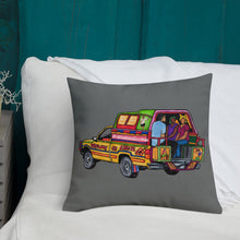 Load image into Gallery viewer, Taptap Pillow - Red/Dark Grey
