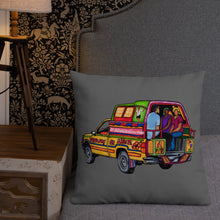 Load image into Gallery viewer, Taptap Pillow - Red/Dark Grey
