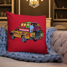 Load image into Gallery viewer, Taptap Pillow - Red/Dark Grey
