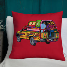 Load image into Gallery viewer, Taptap Pillow - Red/Dark Grey
