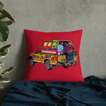 Load image into Gallery viewer, Taptap Pillow - Red/Dark Grey
