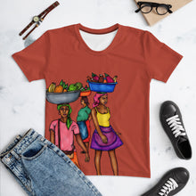 Load image into Gallery viewer, 3 Machann Women&#39;s T-shirt - Coral
