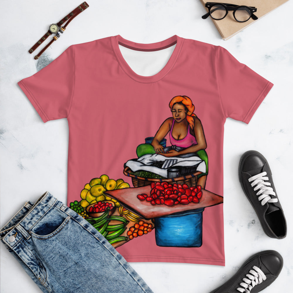 Kale Pwa - Women's T-shirt - Pink