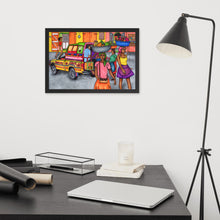 Load image into Gallery viewer, Trafik Lokal Framed poster
