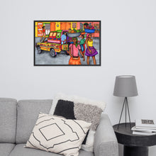 Load image into Gallery viewer, Trafik Lokal Framed poster
