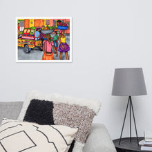 Load image into Gallery viewer, Trafik Lokal Framed poster
